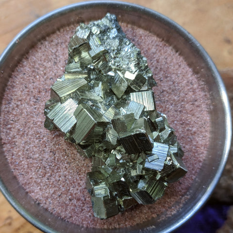 Pyrite Crystal Cluster~CRPYCC09