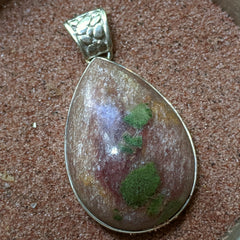 Fuchsite in Muscovite Pendant~JSSFMP01