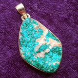 Dioptase Pendant~JDIOPP04