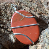 Red Jasper Pendant~JSPWRRJ3