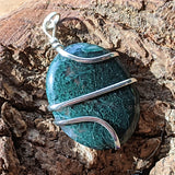 Moss Agate Pendant~JSPWRMA1