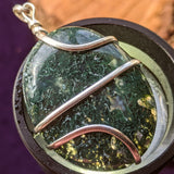 Moss Agate Pendant~JSPWRMA2