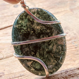 Moss Agate Pendant~JSPWRMA5