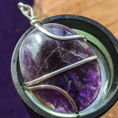 Amethyst Pendant~JSPWRA01