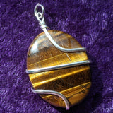 Tiger Eye Pendant~JSPWRTE2