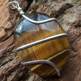 Tiger Eye Pendant~JSPWRTE5