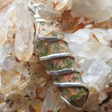 Unakite Point Pendant~JSPUNPP2