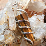 Tiger Eye Point Pendant~JSPWRTP5