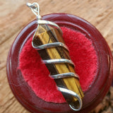 Tiger Eye Point Pendant~JSPWRTP5