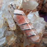 Sunstone Point Pendant~JSPWRSP4