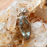 Prasiolite (Green Amethyst) Pendant~JSSPRAS1