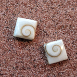 Shell Spiral Post Earrings~JSHELLE2