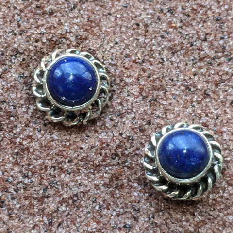 Lapis Lazuli Post Earrings~ JSSLAPE4