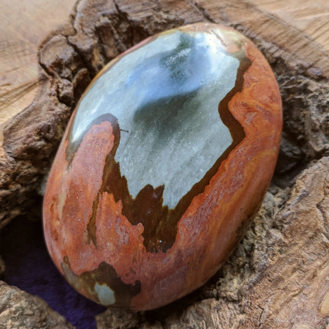 Polychrome Jasper Pebble CRPCJP02