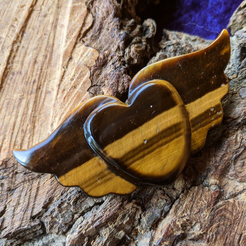 Tiger Eye Winged Heart~CRTEWHT2