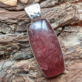 Lithium Muscovite Quartz Pendant~JSSLMQP1