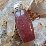 Lithium Muscovite Quartz Pendant~JSSLMQP1