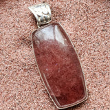 Lithium Muscovite Quartz Pendant~JSSLMQP1