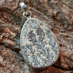 Dendritic Jasper Pendant~JSSDJSP1