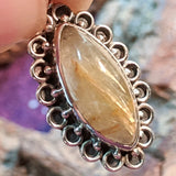 Rutilated Quartz Pendant~JSSRUTQP