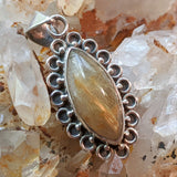 Rutilated Quartz Pendant~JSSRUTQP