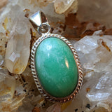 Chrysoprase Pendant~JSSCHRP2
