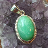 Chrysoprase Pendant~JSSCHRP2