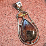 Sacred Seven & Citrine Pendant~ JSSSSP02