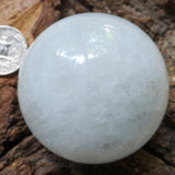 Snow Quartz Sphere~CRSNQTZ2