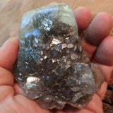 Phantom Smoky Calcite Crystal~CRSMCALC