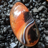 Sardonyx Palm Stone~CRSARD04