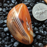 Sardonyx Palm Stone~CRSARD15