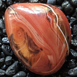 Sardonyx Palm Stone~CRSARD23