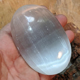 Selenite Palm Stone-Large~ CRSELPSL