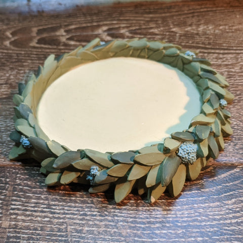 Floral Wreath Candle Holder