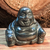 Hematite Laughing Buddha~CRHLBUDD