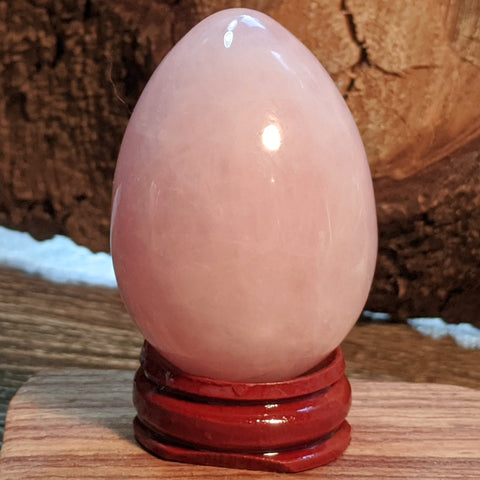 Rose Quartz Egg~CRRQTZEG