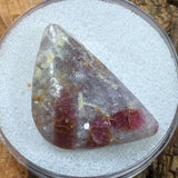 Lepidolite & Rubellite Cabochon~JCLEPRUB