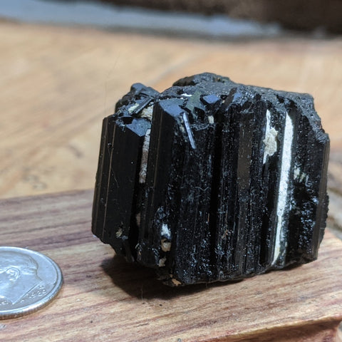 Black Tourmaline Crystal- CRBTRM14