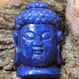 Lapis Lazuli Buddha Carving~ CRLAPBDH