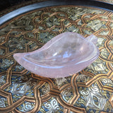 Rose Quartz Leaf Bowl~CRRQBL01