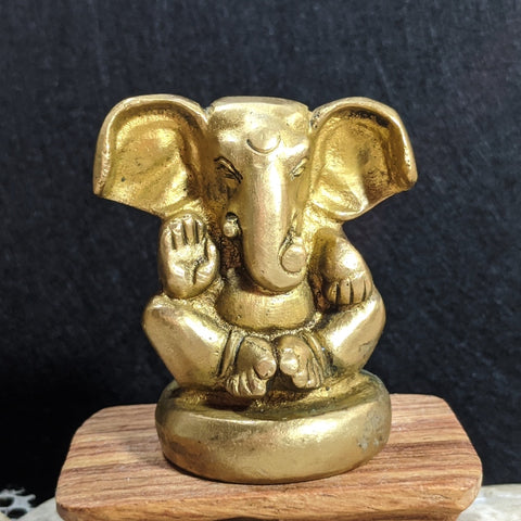 Ganesha Statue-Brass~SBGANESH