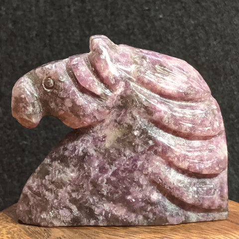 Stone Animal Carving~Lepidolite Horse~CRSACV04