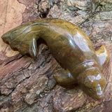 Stone Animal Carving~Jasper Seal~CRSACV15