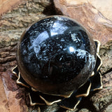 Black Tourmaline Sphere- CRBTSPHER