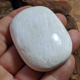 Scolecite Palm Stone~CRSCPS07