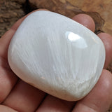 Scolecite Palm Stone~CRSCPS08