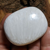 Scolecite Palm Stone~CRSCPS12