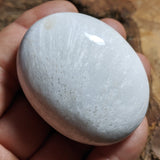 Scolecite Palm Stone~CRSCPS14