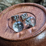 Lodolite Post Earrings~JLODER03